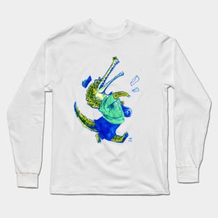 Mail Carrier Crocodile Long Sleeve T-Shirt